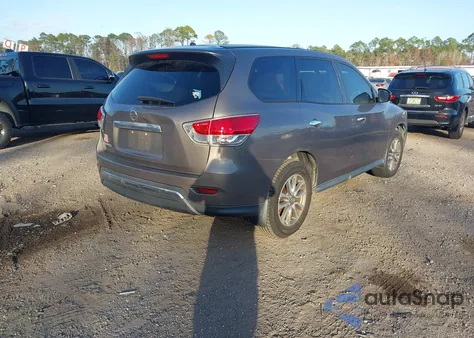 2013 Nissan Pathfinder S из США, поврежденный, VIN 5N1AR2MN1DC607763